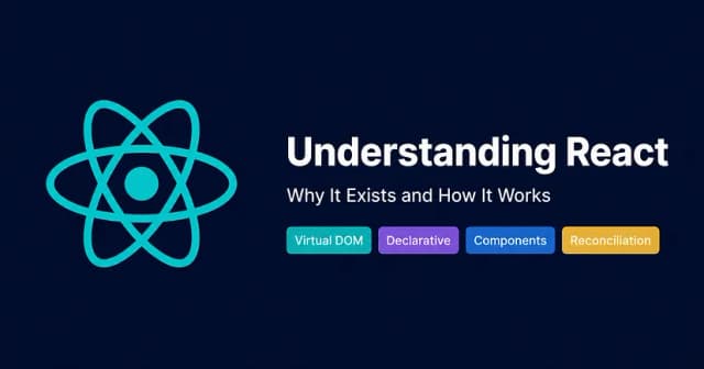 Understanding React — From Why It Exists to How It Actually Works